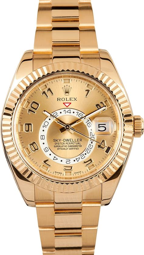 gold sky dweller rolex|Rolex gold sky dweller price.